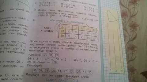 Пропущенные названия единиц