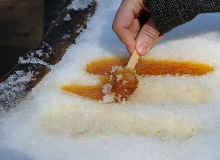 Пища снег