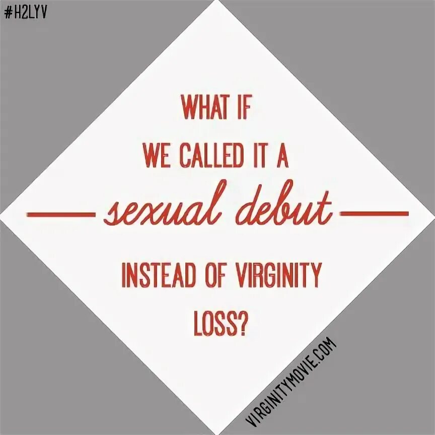 Loss virginity. Your virginity ..