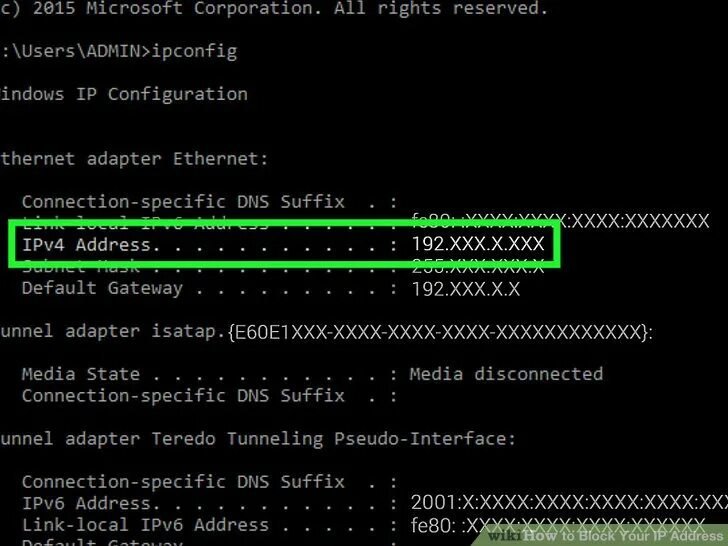 Ipv4 address block