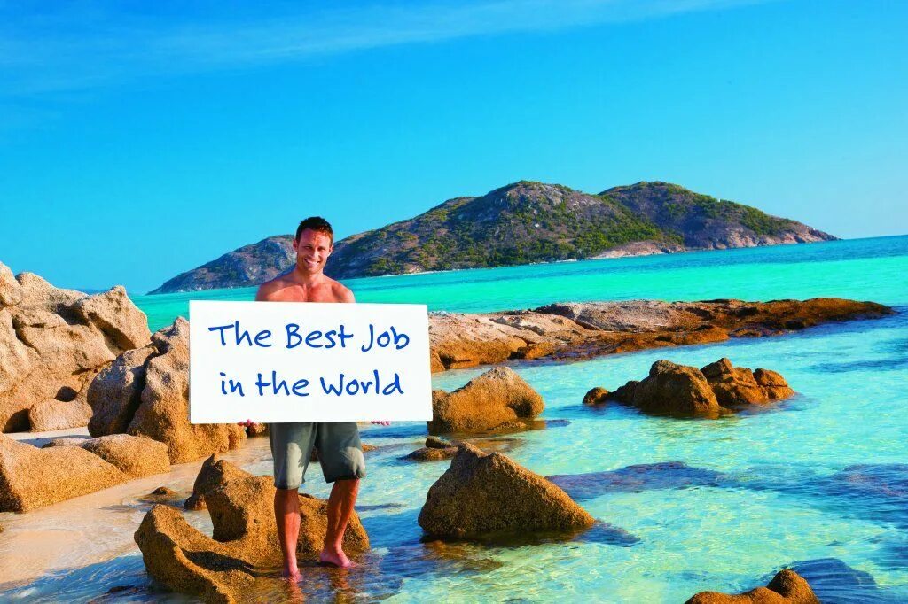 The good enough job книга. Смотритель тропического острова. Смотритель райского острова. Лучшая работа в мире. Смотритель острова профессия.