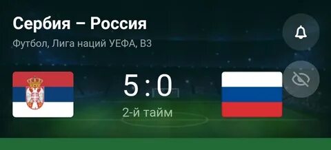 Сербия статистика личных встреч