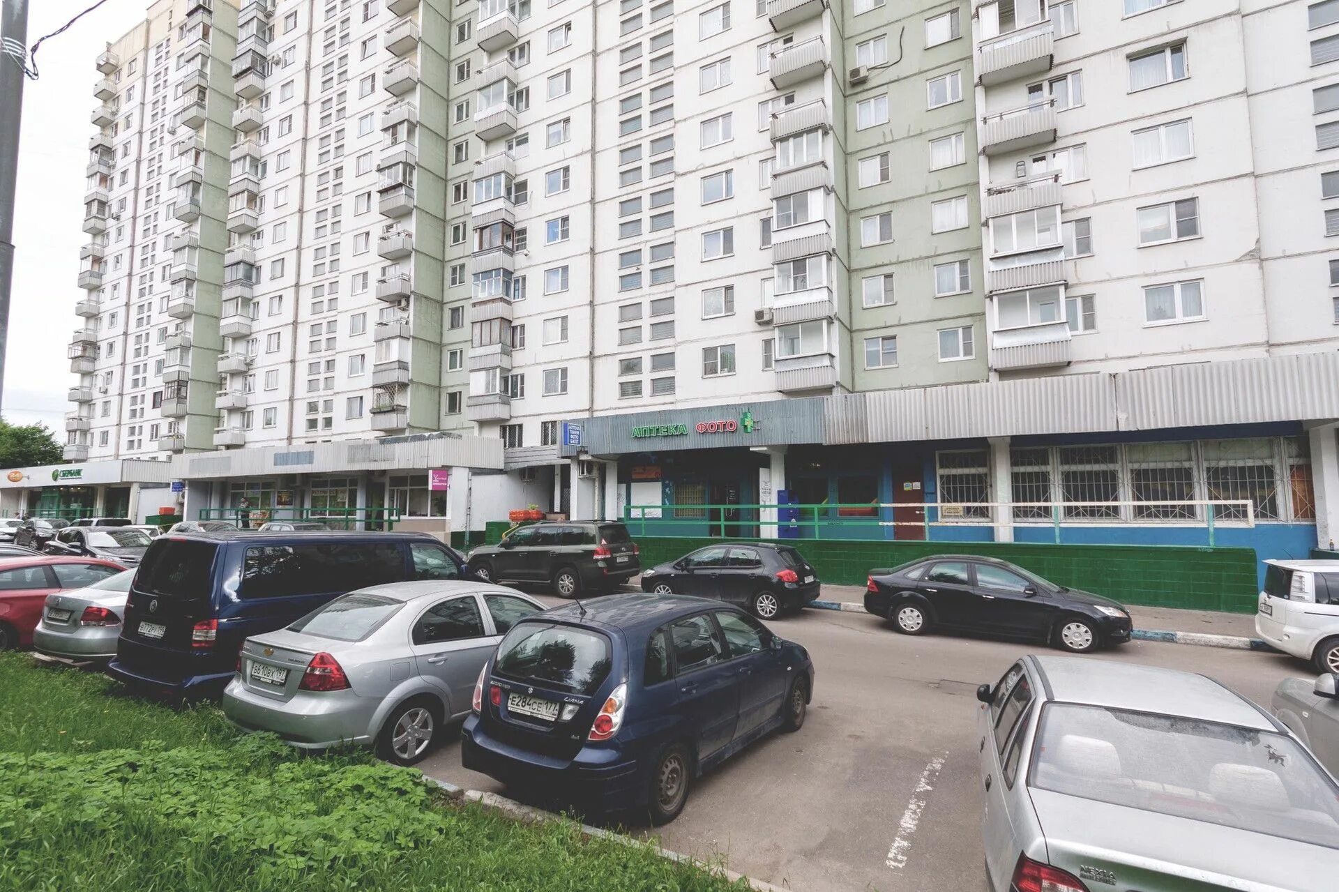 Панорама: Ермолино, магазин продуктов, ул. Паустовского, 8, корп. 1, Москва - Ян