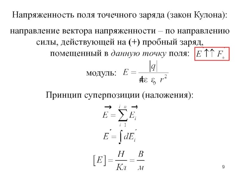 Закон кулона напряженность. Модуль напряженности заряда. Электрическое поле и его характеристики закон кулона. Напряженность Эл поля закон кулона. Как изменится напряженность поля точечного заряда q