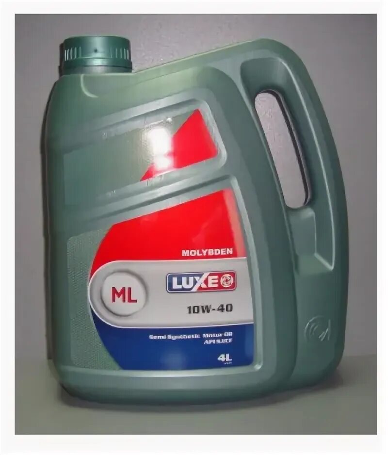 Масло моторное 10w 40 полусинтетика люкс. Моторное масло Luxe 10w 40. Полусинтетическое моторное масло Luxe Molybden 10w-40, 4 л. Масло Luxe п/с молибден 10w40 (4л) 114. Luxe 10w 40 полусинтетика.