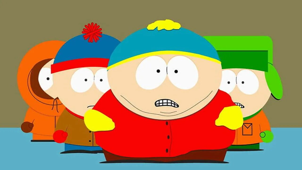 South park t. Взрослый картман южный парк постковид. T. Стэн кайл картман и кенни. Южный парк обои картман.