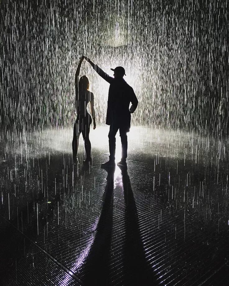 I was dancing in the rain