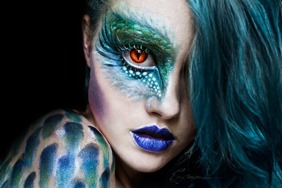 Грим макияж Pin de Hemanuely en Cosplay Increíble maquillaje de halloween, Maquillaje de car