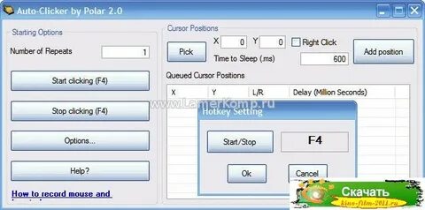 Auto clicker 4.0