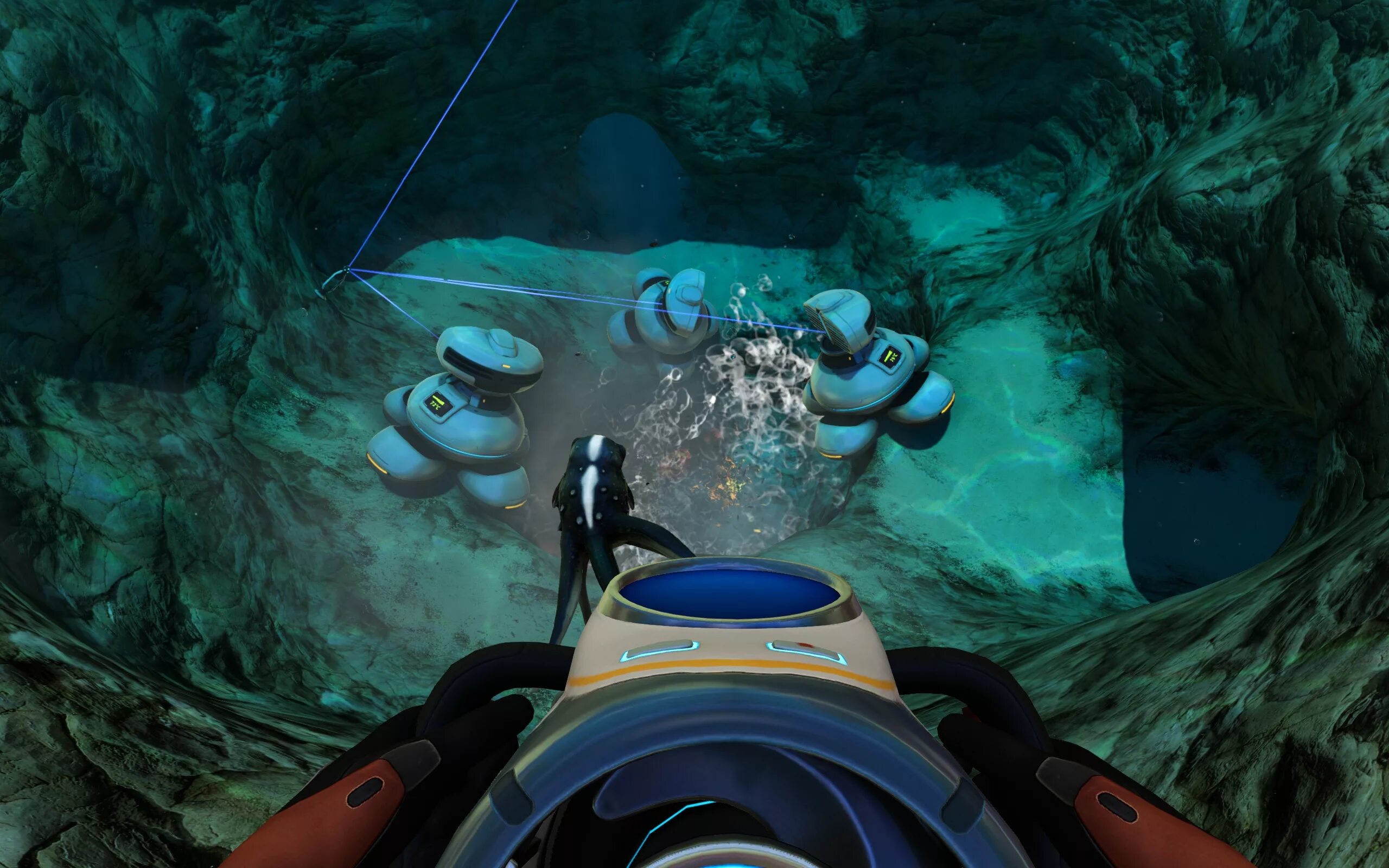 Многоцелевая комната в subnautica