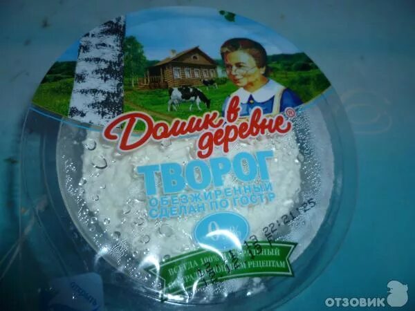 Мягкий творог Домик в деревне, 5.5%, 170 г - купить по выгодной цене с доставкой