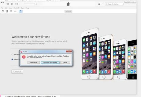 Setup iphone
