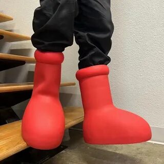 Red boots
