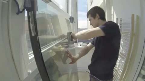 Клей пленка на окнах