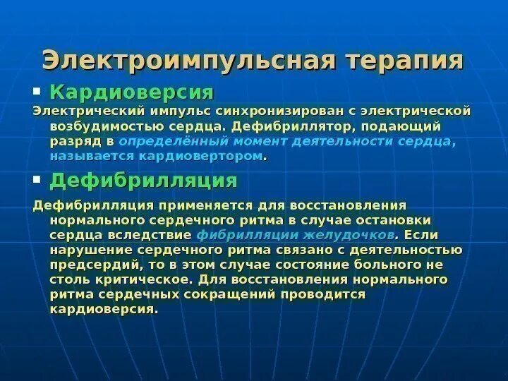 После кардиоверсии