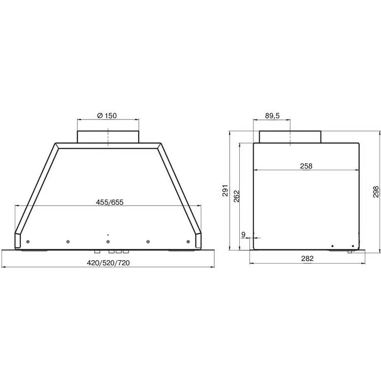 Elikor Flat 52п-650-к3д. Elikor Flat 52п-650-к3д схема встраивания. Вытяжка Elikor Flat 52п-650-к3д. Elikor Flat 52п-650-к3д черный. Elikor flat 52п 650