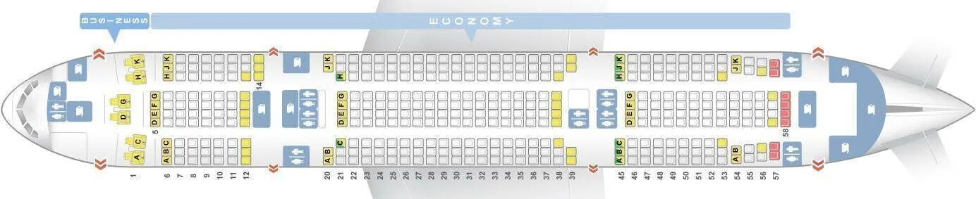 ✈ Самолет Airbus A321: нумерация мест в салоне, схема посадочных мест, лучшие ме