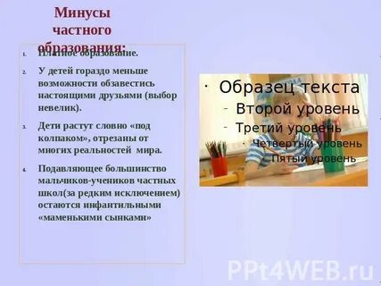Минусы школы текст