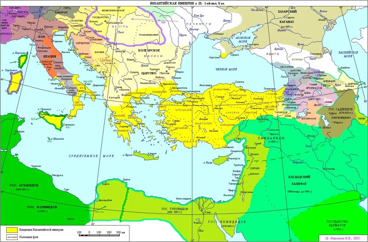 Византийская Империя в 10 веке карта. Византийская Империя 9 - 10 века карта. Восточная Римская Империя Византия карта. Карта Византийской империи 9 век.