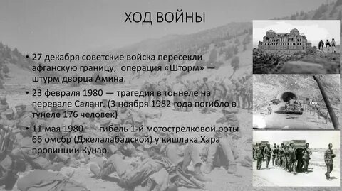 Начало ввода войск