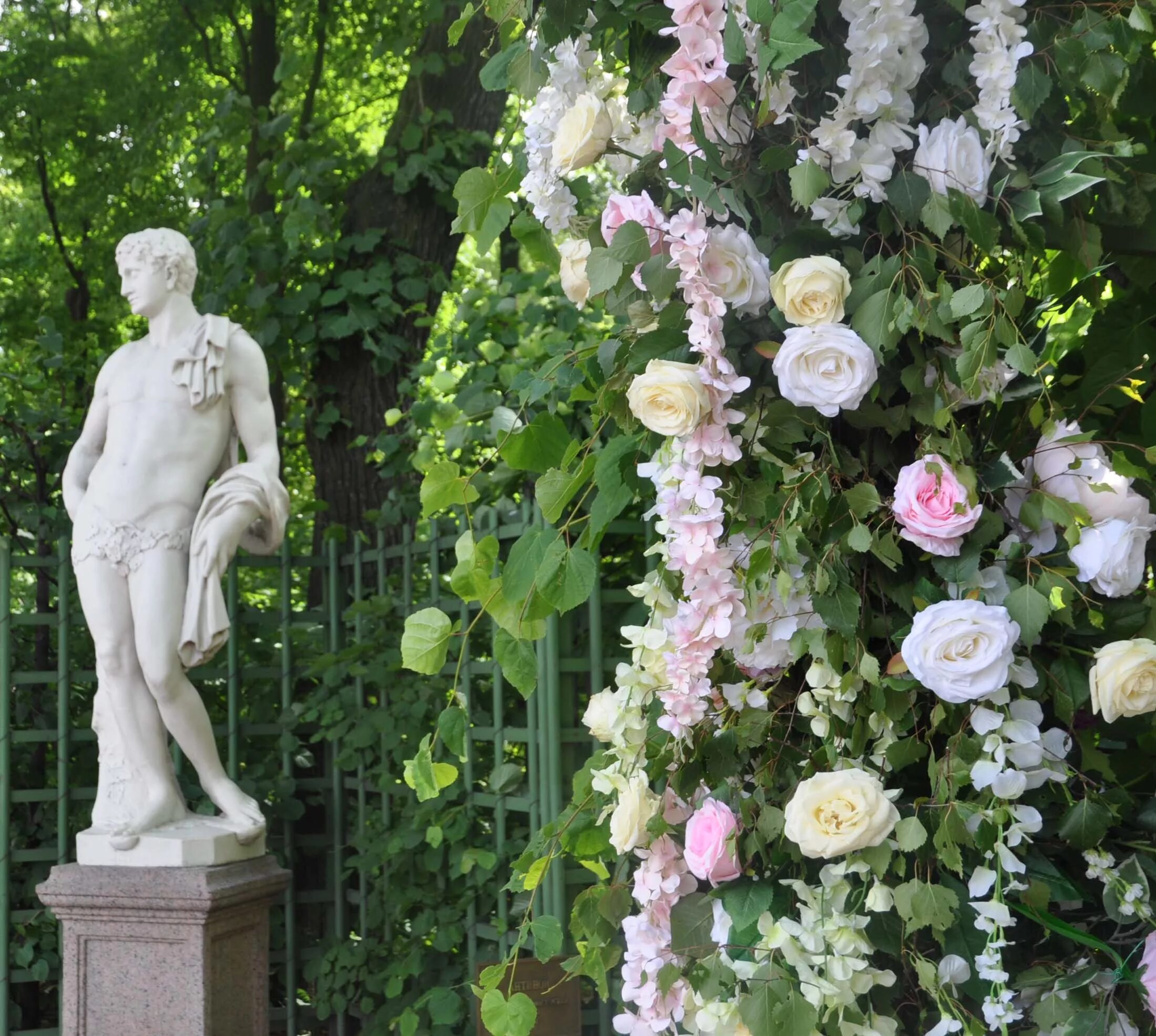 Розарий летнего сада в петербурге. Ландшафт петергоф парк. Летний сад парковый ансамбль. Растения летнего сада. Спб летний сад цветы.