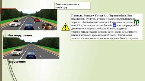 Информация о дорогах в населенных пунктах