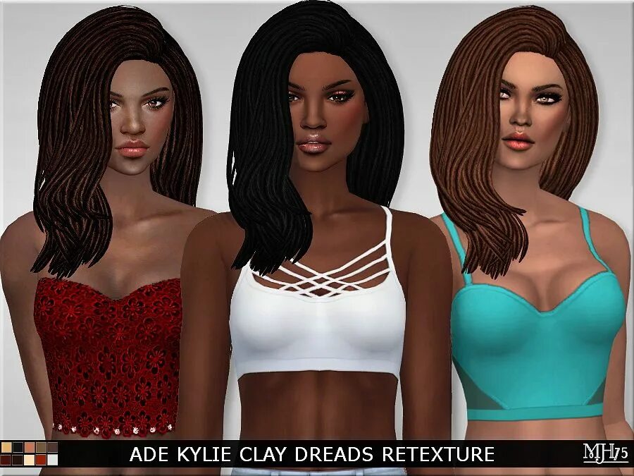 Sims mesh. Sims 4 dreads. симс дреды. симс 4 причёска дреды. симс 3 дреды для девушек.