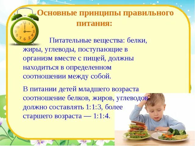 Основы питания детей. Принципы питания дошкольников. принципы правильного питания для детей. принципы здорового питания для детей. принципы правильного питания школьника.
