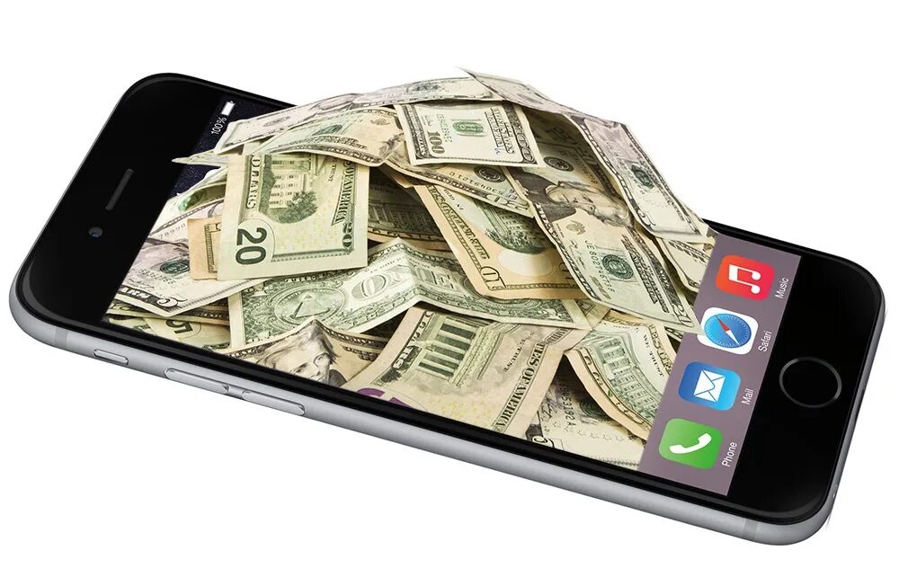 Приложение со слотами на айфон на деньги. Айфон и деньги. Деньги на телефон. Мобильные деньги. Смартфон электронные деньги.
