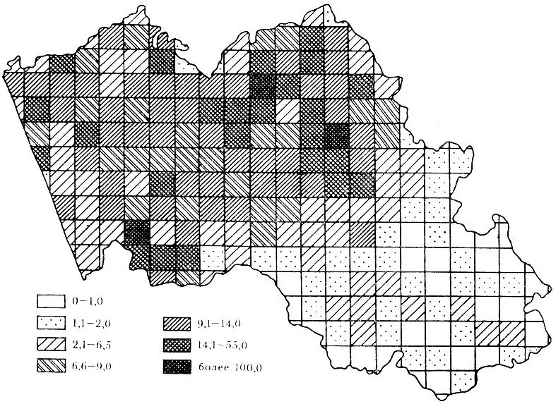 Схема рисовых чеков. Как построить картограмму. Картограмма земляных масс методом квадратов. Картограмма плотности населения. Методы расчета построения картограммы земляных работ.