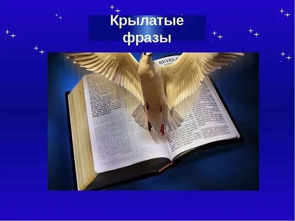 Крылатое выражение первый