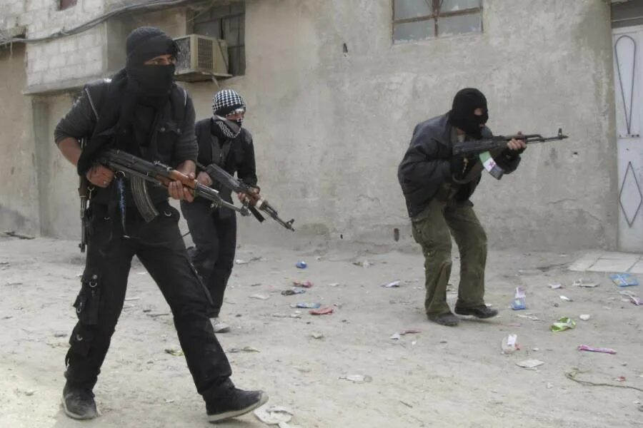 перестрелки террористов