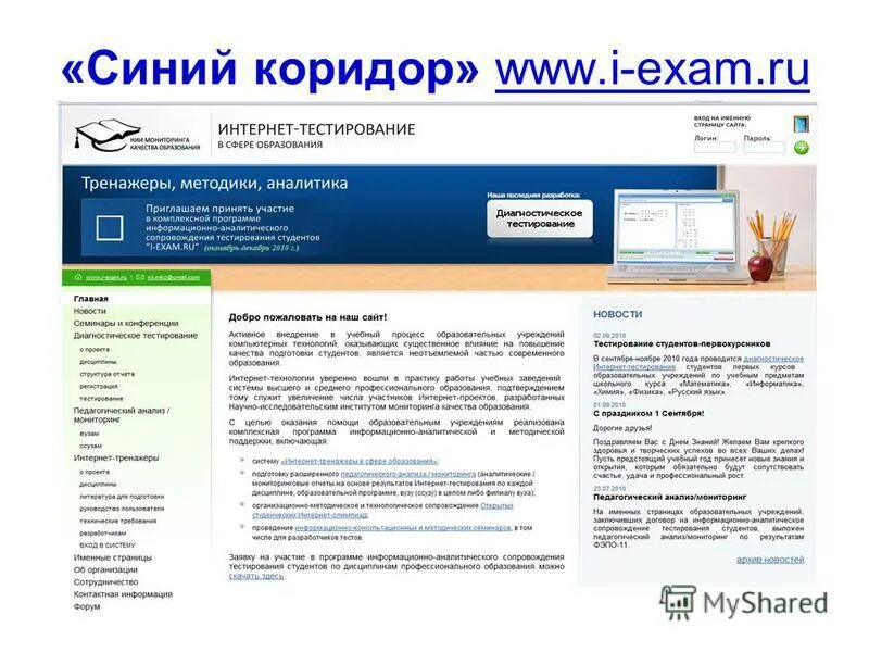 I exam ru тестирование