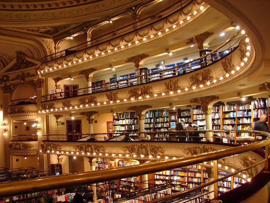 El Ateneo Grand Splendid в Буэнос-Айресе. Книжный магазин el Ateneo Grand Splendid, Буэнос-Айрес Аргентина. Ateneo Grand Splendid (Аргентина, Буэнос-Айрес). Книжный магазин в Буэнос Айресе. Theatre library