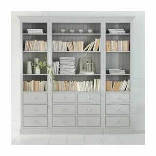 Книжные белые