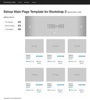 Bootstrap дизайн