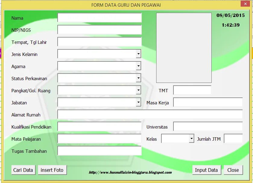 Plis form. Form data. form tutor.