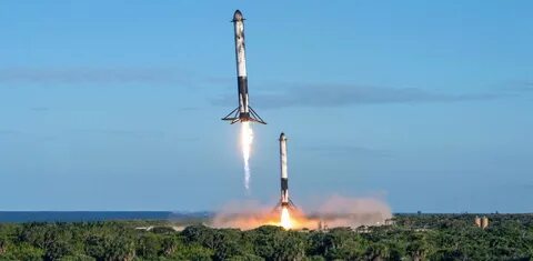 Rockets lands