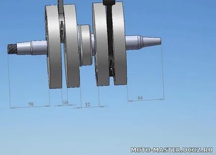 Размеры коленвала ява
