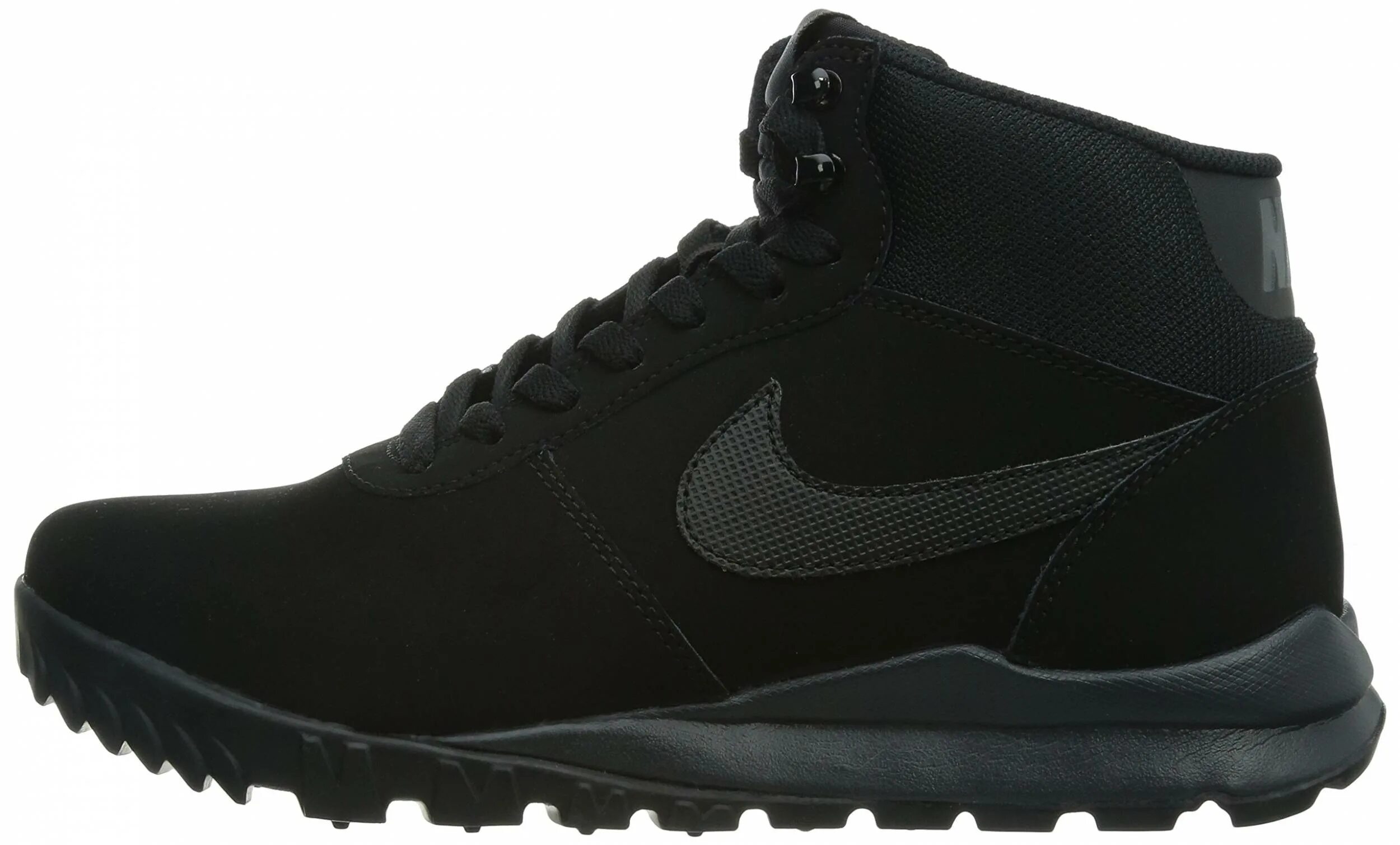 Осенние найк мужские. Nike Hoodland Suede. Nike Hoodland Suede Black. Зимние кроссовки найк мужские. Nike Boots черные.