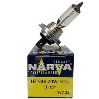 Лампа н7 24v