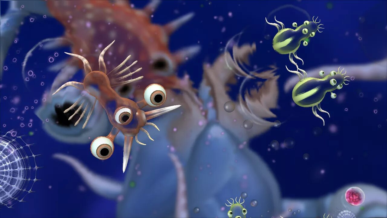 Уилл райт spore. Spore бактерия. Игра про бактерии. Мир гуу 2. Spore бактерия.