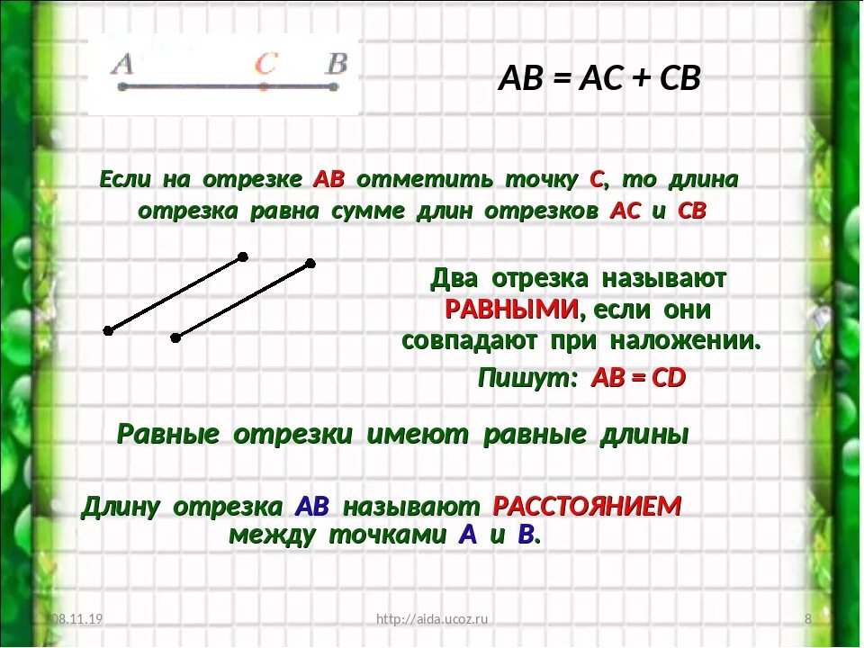 Отрезок. Тема отрезки. Что такое отрезок в математике. Отрезок 5 класс.