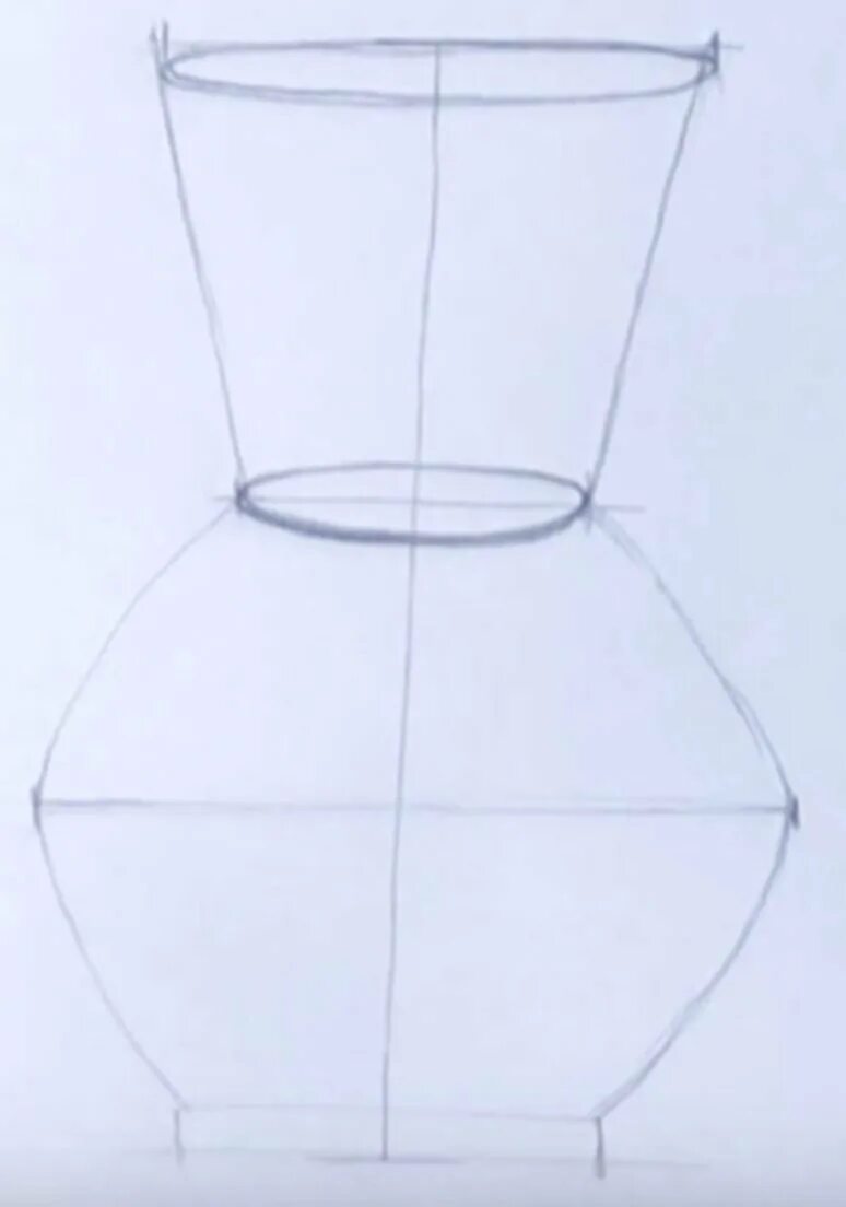 Поэтапное рисование вазы с цветами. Пошаговое рисование вазы. Этапы рисования вазы для детей. Рисование с натуры предметов симметричной формы ваза для цветов. Ваза карандашом.