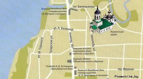 Храм церковь на карте