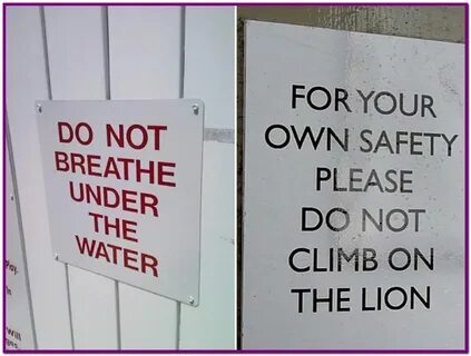 But not your own