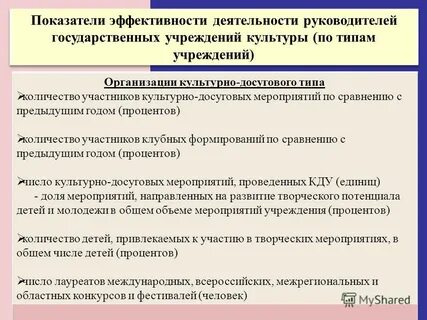 Руководители государственных муниципальных учреждений