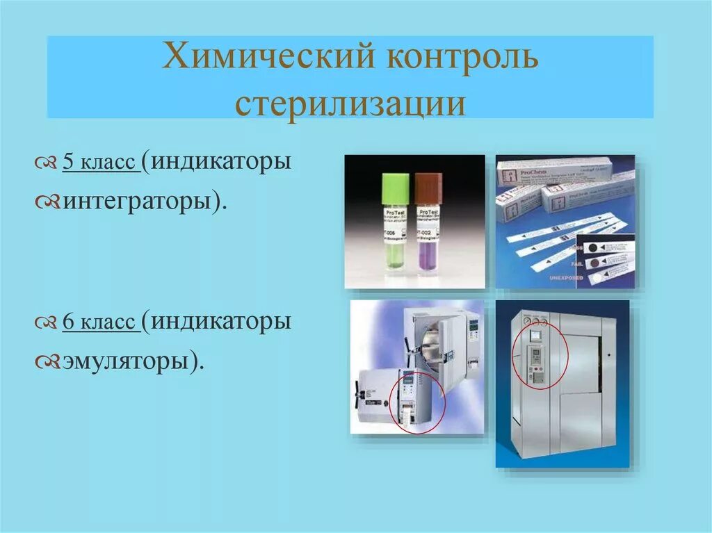 Химический контроль стерильности