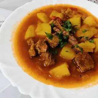 Суп с мясом и картошкой калорийность