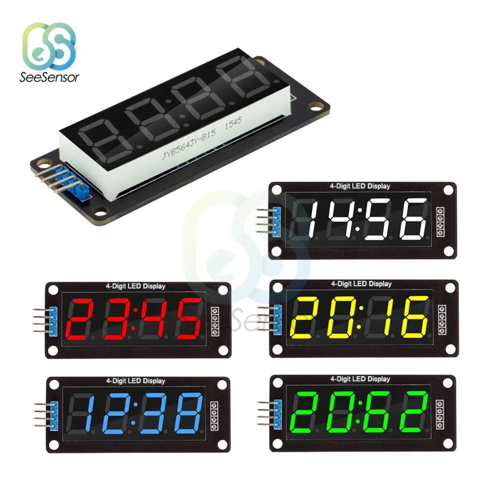 Модуль часов в школу. Tm1637 0.56. tm1637 6 digit led. сегментные часы. модуль часы светодиодные.